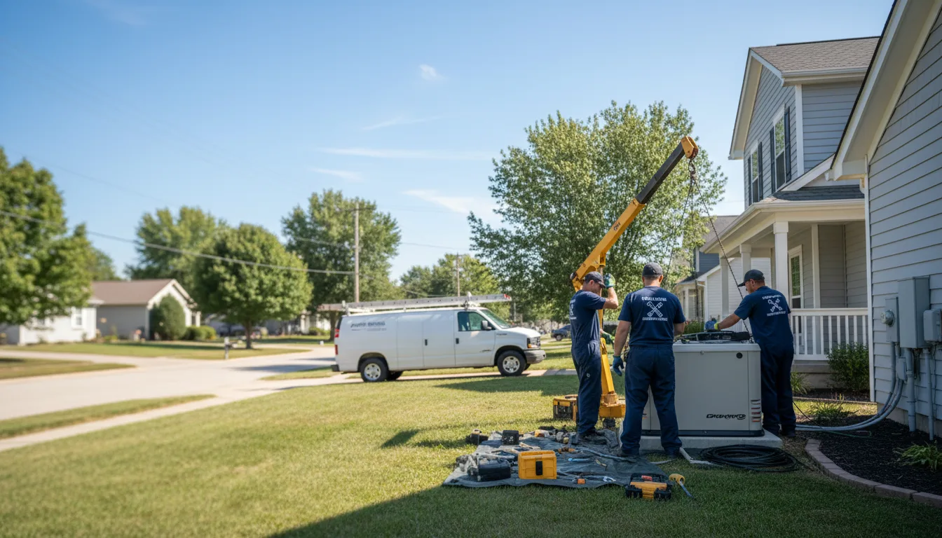 Generator Installation in Victor, IA near me